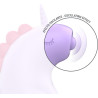 Sweetie stimulateur licorne mauve effet pulsant