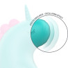 Trixie stimulateur licorne vert vibrations intenses