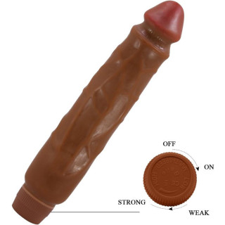 Vibro réaliste multi-speed marron 26cm ultra simple à utiliser