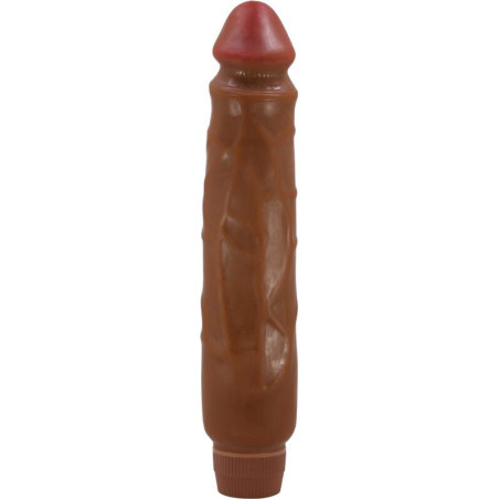 Vibro réaliste multi-speed marron 26cm