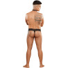 Choker thong Scandal lace noir S-M vue de derrière