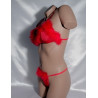 Ensemble rouge et duvet S-M