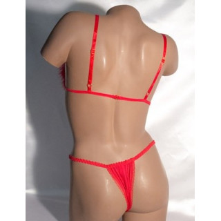 Ensemble rouge et duvet S-M