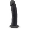 Gode ventouse 6" noir SilexD 15,5 x Ø4,3cm