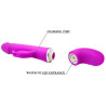 Vibro rechargeable à éjaculation Henry 11,5cm avec réservoir d'eau incorporé