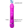 Vibro rechargeable à éjaculation Henry 11,5cm fonctionnement simple