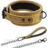 Collier et Laisse vegan doublure néoprène