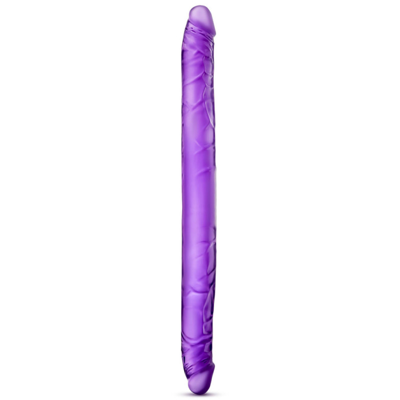 Double dildo jelly violet 40,6xØ3,7cm