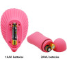 Culotte vibrante à télécommande rose fonctionne à piles