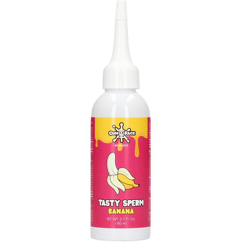 Eau aromatisée pour Cum Face à la banane 80ml
