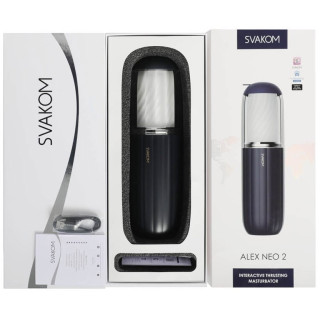 Masturbateur va-et-vient connecté Alex Neo 2 rechargeable contenu de la boîte