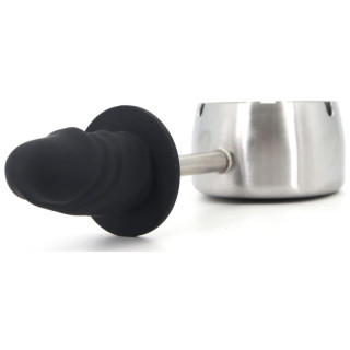 Bâillon sexe cendrier humain Humiliclop inox