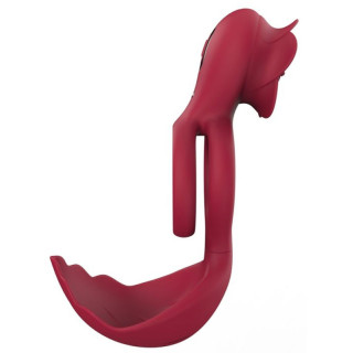 Cockring avec rose vibrante ROSEVIBS vibration clitoris et bourses