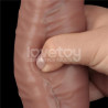 Gode Iksel cock 34x6cm texture souple et ferme