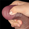 Gode Iksel cock 34x6cm gland réaliste