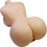 Torse féminin chair réaliste vagin et anus Diana 5kg en mode levrette