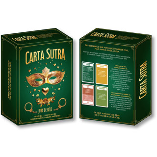 Jeu de rôle 220 cartes Carta Sutra pour couple des fantasmes à réaliser