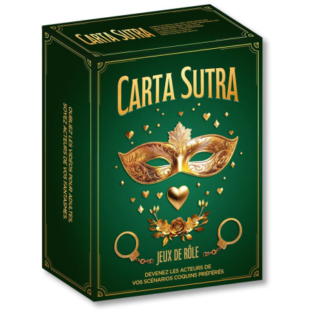 Jeu de rôle 220 cartes Carta Sutra pour couple