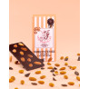 Tablette de chocolat aphrodisiaque noir intense amandes caramélisées 100g de pure délice orgasmique