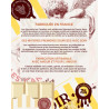 Tablette de chocolat aphrodisiaque noir banane 100g fabriquée en France en Lorraine