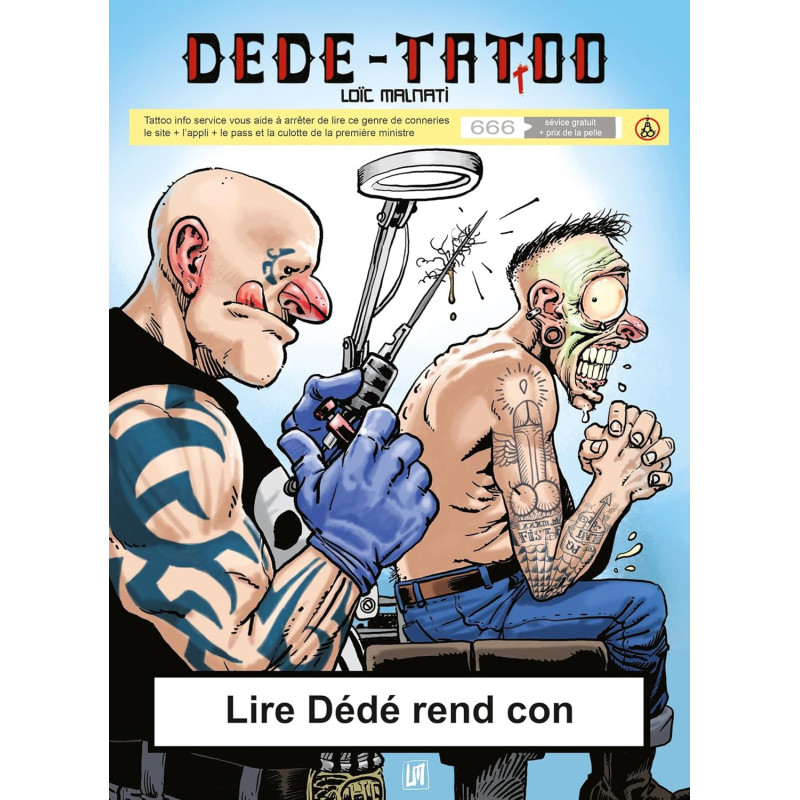 BD porno DÉDÉ TATOO: Lire Dédé rend con