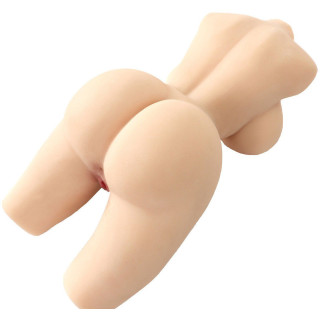 Masturbateur buste mini doll vagin et anus L sur le ventre