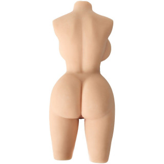 Masturbateur buste mini doll vagin et anus L de dos