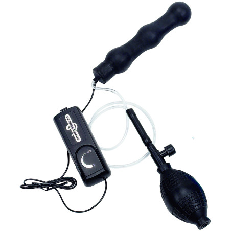 Plug vibrant gonflabe multi-vitesse Zepplin noir
