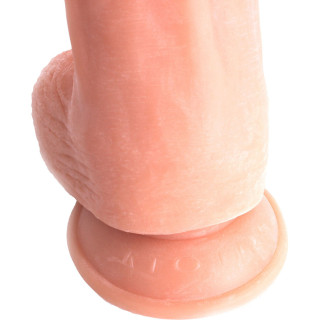 Gode ventouse COX flesh 001 34,5cm puissante ventouse