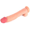 Gode ventouse COX flesh 001 34,5cm couché