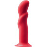 Dildo ventouse ROBBIE LARGE rouge