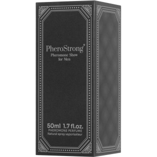 Parfum phéromones Show pour hommes 50ml dans son emballage