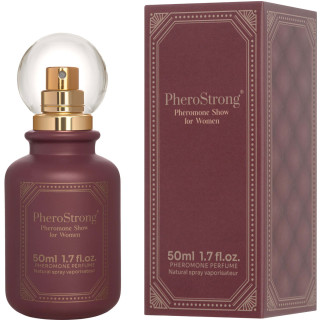 Parfum phéromones Show pour femmes 50ml et son packaging