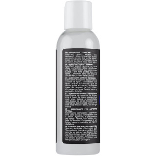 Lubrifiant Sensualube à l'eau Sperm Effect 150ml de dos