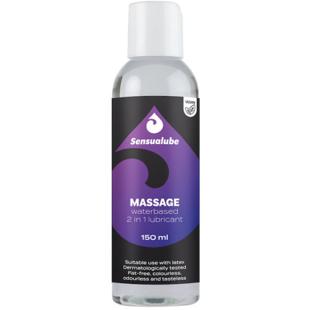 Lubrifiant et Massage Sensualube à l'eau 150ml