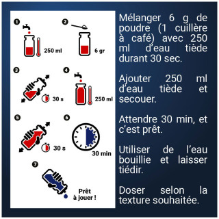 Sachet Poudre à Fist FISTING POWDER 6g mode d'emploi
