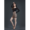Robe résille et opaque noir S-L