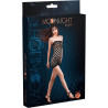 Robe bustier épaisse résille noire S-L packaging