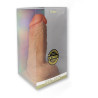 Gode "Supreme" avec bourses ultra réaliste 24,5cm packaging