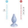 Plug Ventouse Silicone Liquide DIAMOND (M) double densité