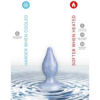 Plug Ventouse Silicone Liquide DIAMOND (M) facettes stimulantes