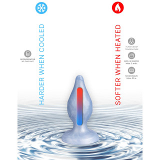 Plug Ventouse Silicone Liquide DIAMOND (M) s'adapte à la température