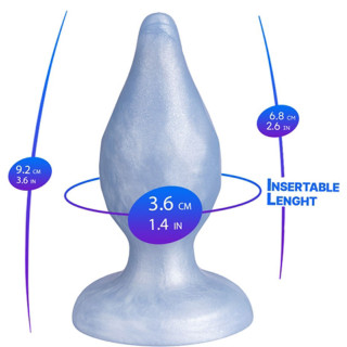 Plug Ventouse Silicone Liquide DIAMOND (M) dimensions