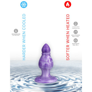 Plug Ventouse Silicone Liquide QUEEN (M) structure stimulante