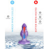 Plug Ventouse Silicone Liquide QUEEN (M) s'adapte à la température