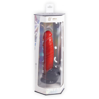 Gode Ventouse Silicone Liquide DEVIL Modèle 1 15cm packaging