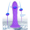 Gode Ventouse DREAMY Fantasy Line Silicone Liquide Violet 7" anal ou vaginal