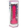 Gode Ventouse DREAMY Fantasy Line Silicone Liquide Rose 7" packaging