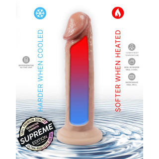 Gode "Supreme" chair ventouse modèle 2 7,5" thermoréactif
