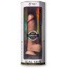 Gode "Supreme" ventouse et bourses chair modèle 1 8" packaging